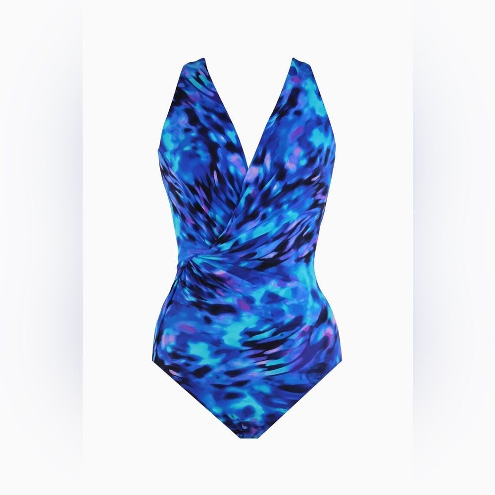 NWOT Miraclesuit | Cloud Leopard Esmerelda One Piece Swimsuit 10‎ - Picture 5 of 9